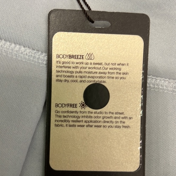 NWT Calia BodyBreeze Grey and Yellow Zippered Sweatshirt! Size medium! - Picture 12 of 12